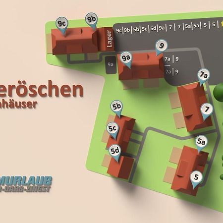 Vila Heideroeschen Park Heideroeschen 5C Zingst Exteriér fotografie